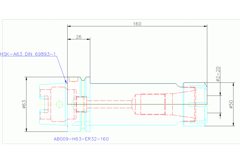 AB009-H63-ER32-160