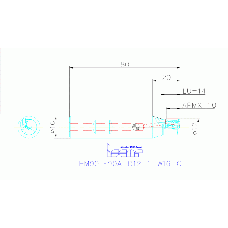 HM90 E90A-D12-1-W16-C