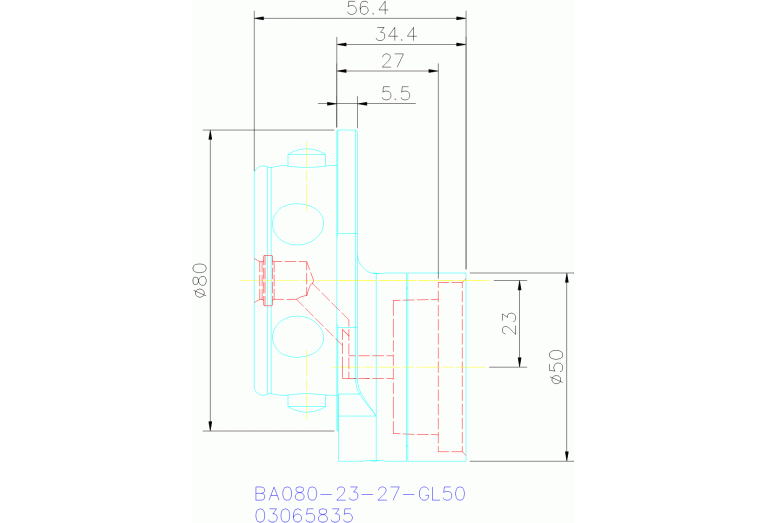 BA080-23-27-GL50