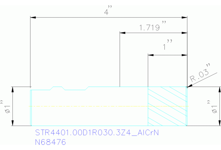 STR4401.00D1R030.3Z4 ALCRN
