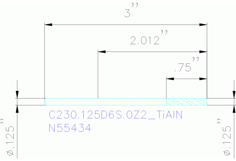 C230.125D6S.0Z2 TIALN