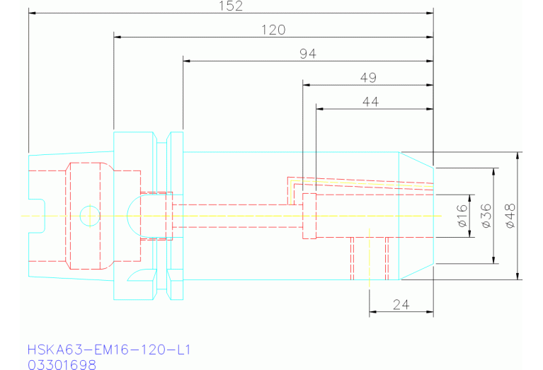 HSKA63-EM16-120-L1