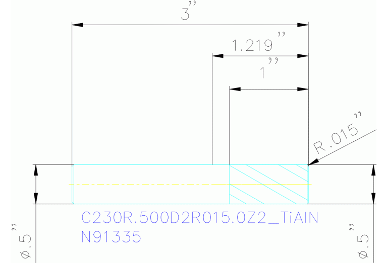 C230R.500D2R015.0Z2 TIALN