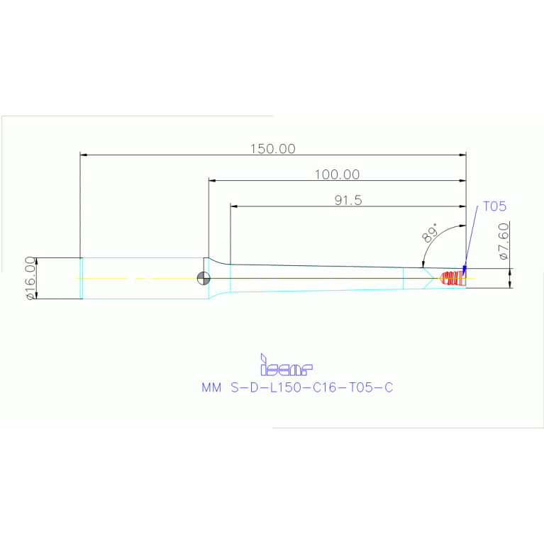 MM S-D-L150-C16-T05-C