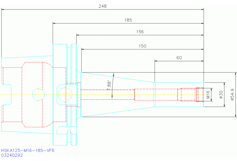 HSKA125-M16-185-VF6