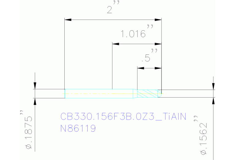 CB330.156F3B.0Z3 TIALN