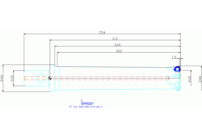 FF EW D40-200-CF4-06-C