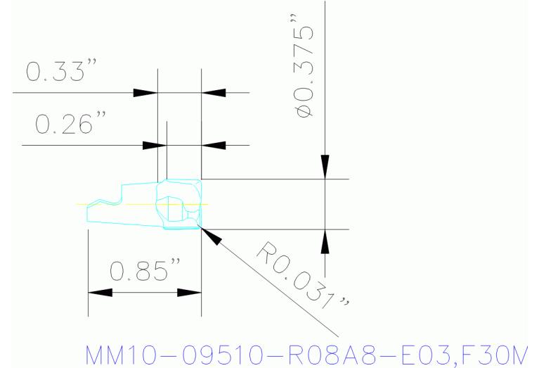 MM10-09510-R08A8-E03 F30M