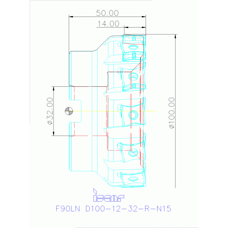F90LN D100-12-32-R-N15