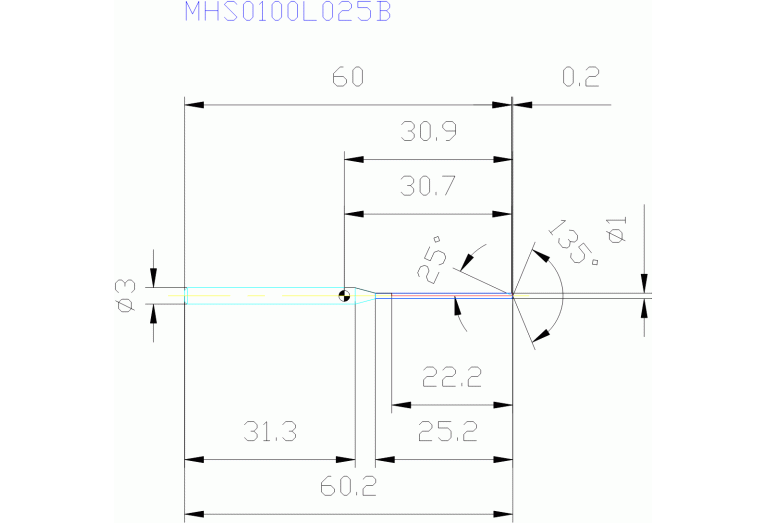 MHS0100L025B VP15TF