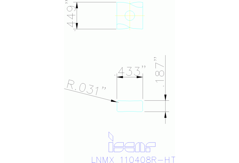 LNMX 110408R-HT IC830