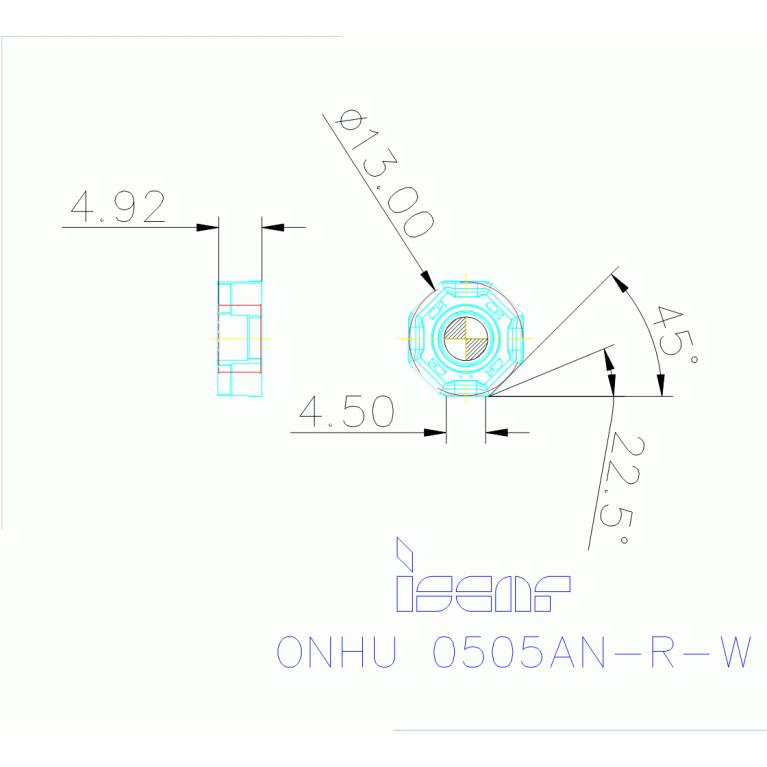 ONHU 0505AN-R-W IC808