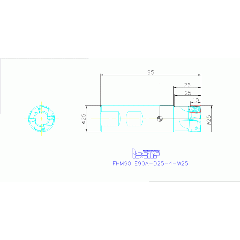FHM90 E90A-D25-4-W25