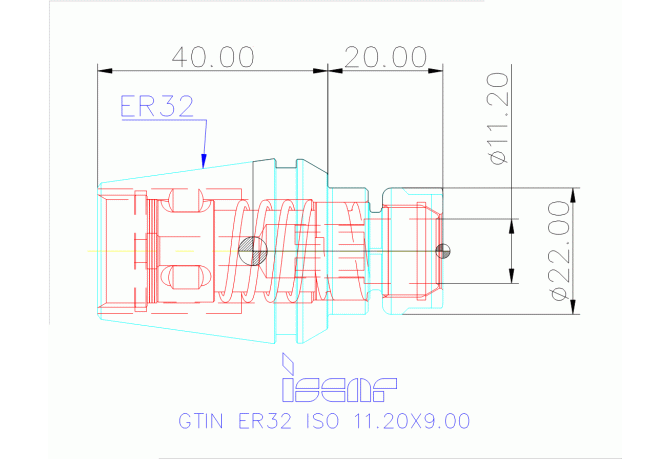 GTIN ER32 ISO 11.20X9.00