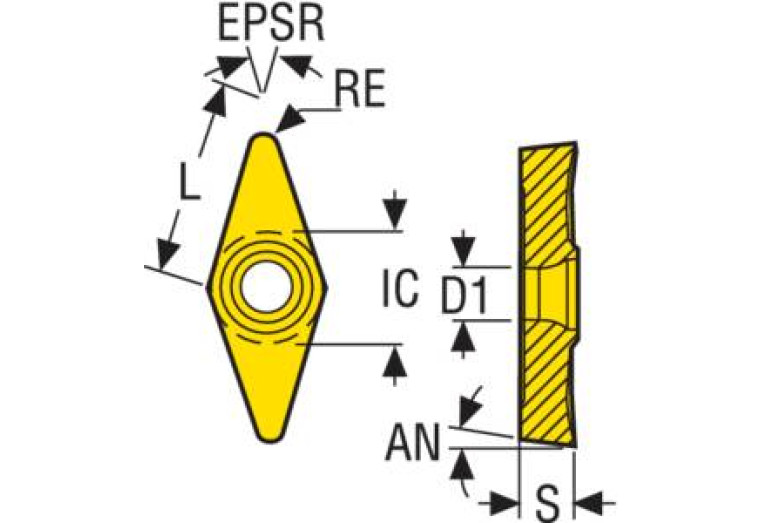 VCGT160404F-AL TS2050