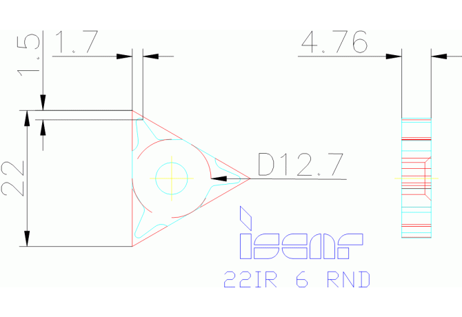 22IR 6 RND IC908