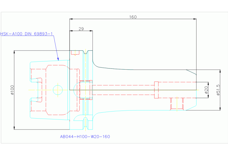 AB044-H100-W20-160