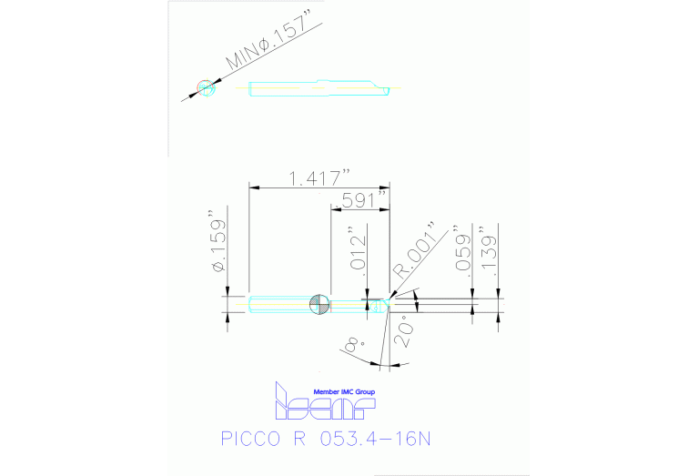 PICCO R 053.4-16N IC908