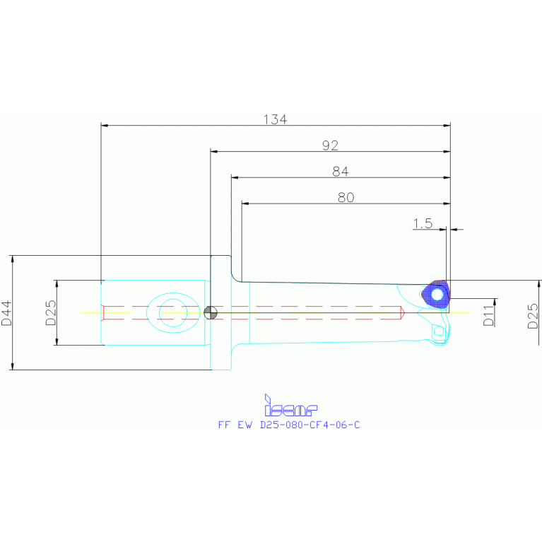 FF EW D25-080-CF4-06-C