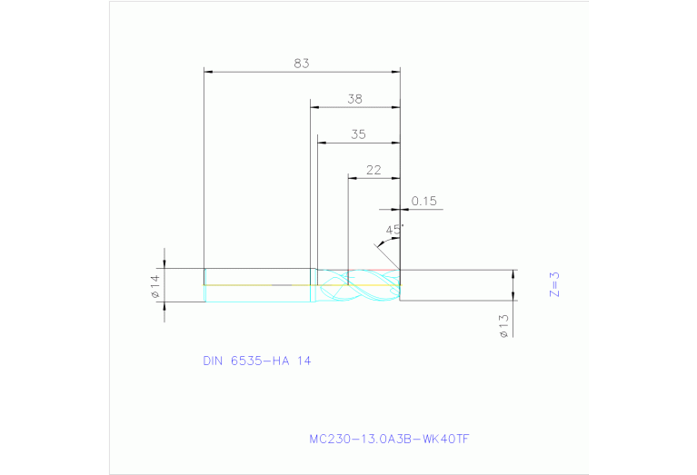 MC230-13.0A3B-WK40TF