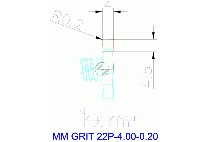 MM GRIT 22P-4.00-0.20 IC528