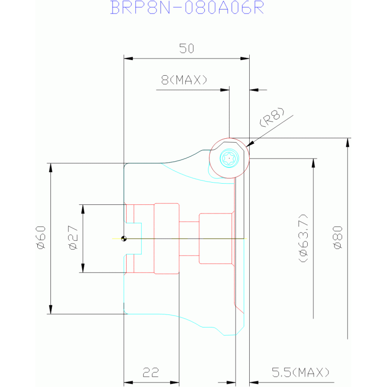 BRP8N-080A06R