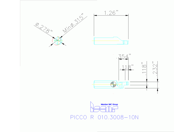 PICCO R 010.3008-10N IC908