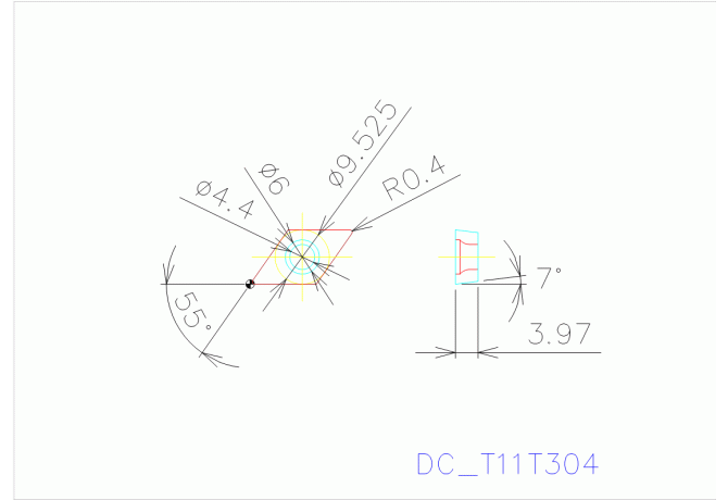 DCMT11T304N-GU AC8115P