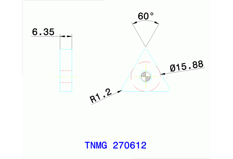 TNMG 270612 TT8125