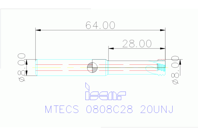 MTECS 0808C28 20UNJ IC908