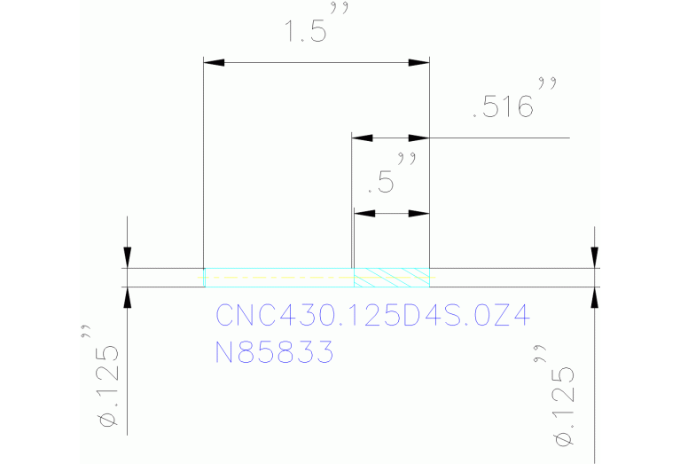 CNC430.125D4S.0Z4