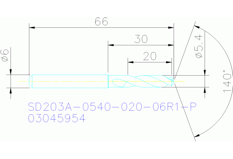 SD203A-0540-020-06R1-P