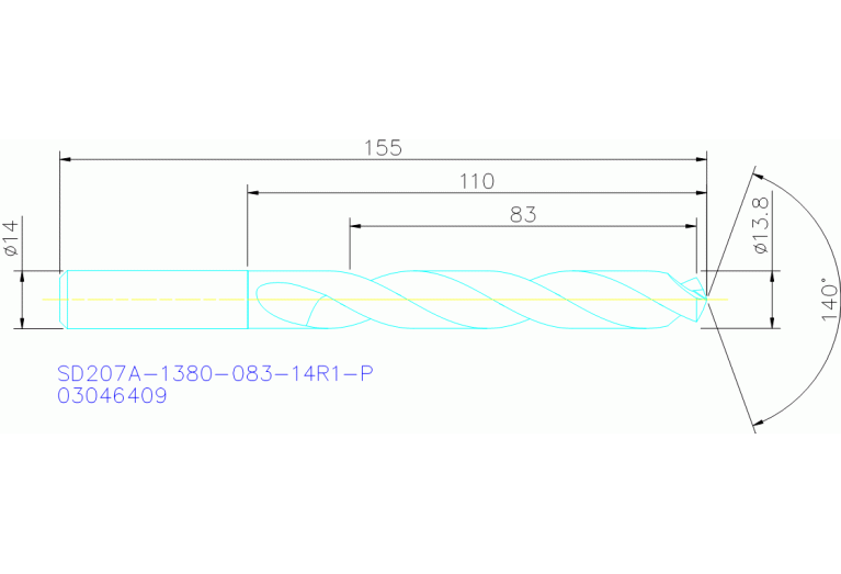 SD207A-1380-083-14R1-P