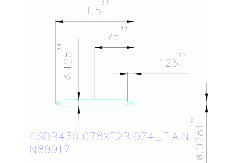 CSDB430.078XF2B.0Z4 TIALN