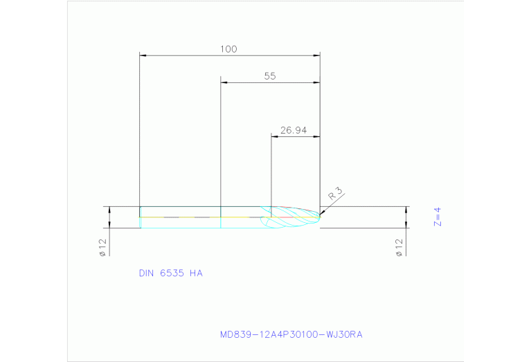 MD839-12A4P30100-WJ30RA