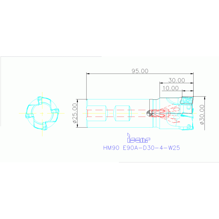 HM90 E90A-D30-4-W25