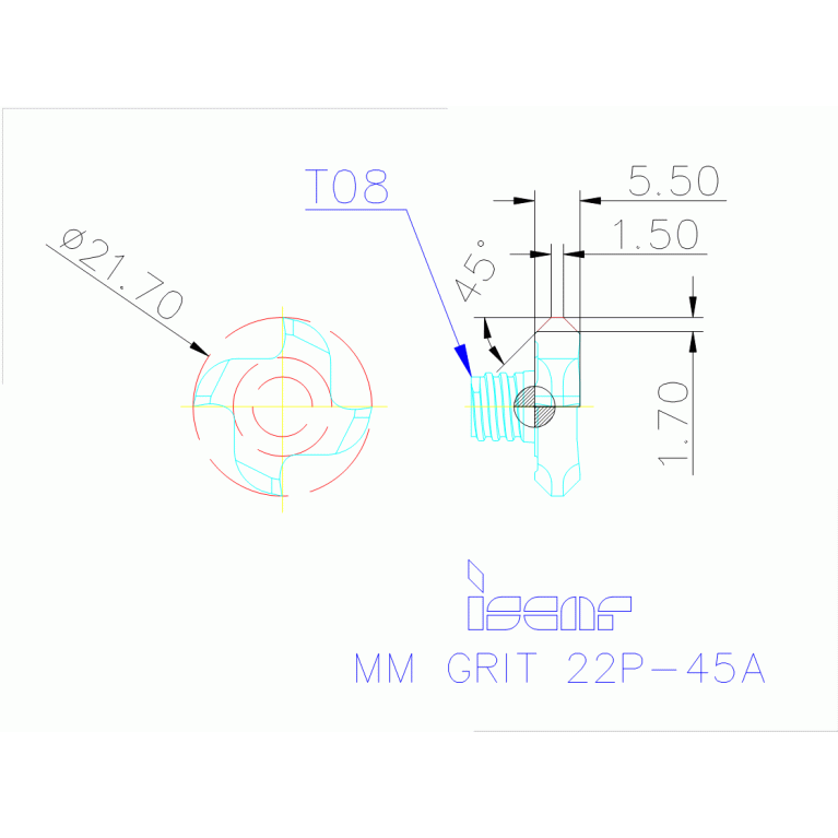 MM GRIT 22P-45A IC528
