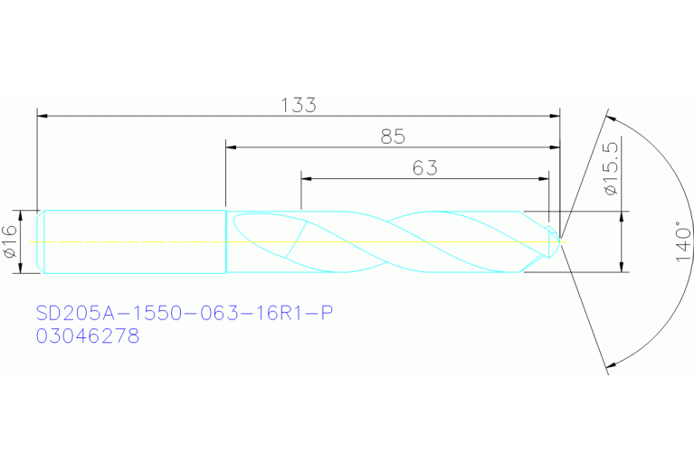 SD205A-1550-063-16R1-P