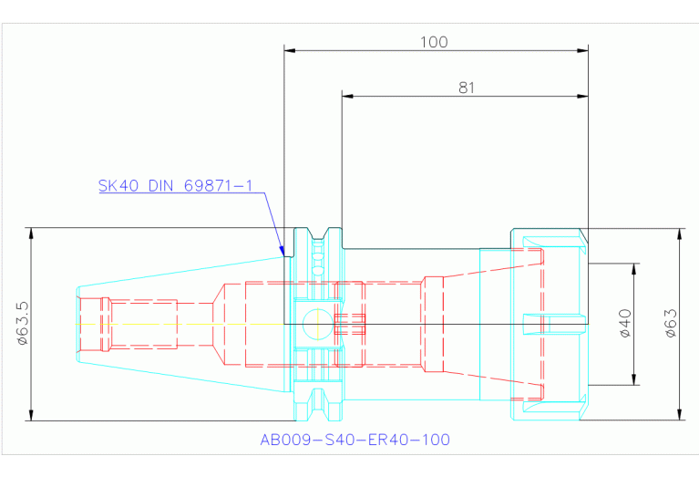AB009-S40-ER40-100