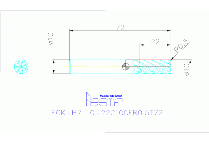 ECK-H7 10-22C10CFR0.5T72 IC900