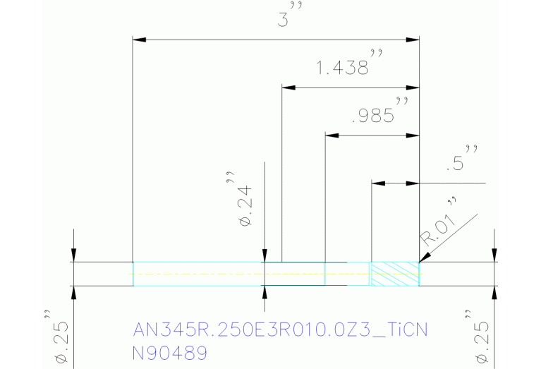 AN345R.250E3R010.0Z3 TICN
