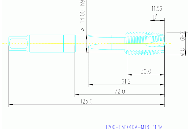T200-PM101DA-M18 P1PM