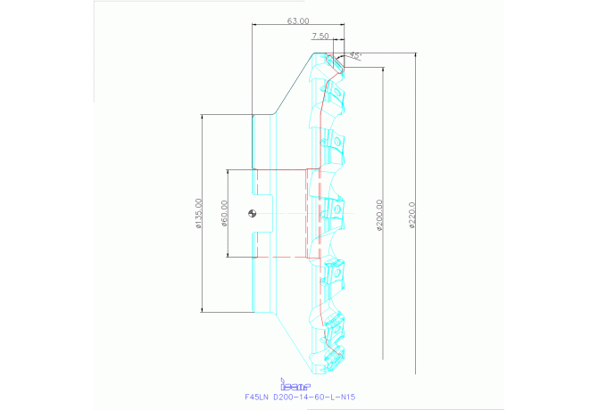 F45LN D200-14-60-L-N15