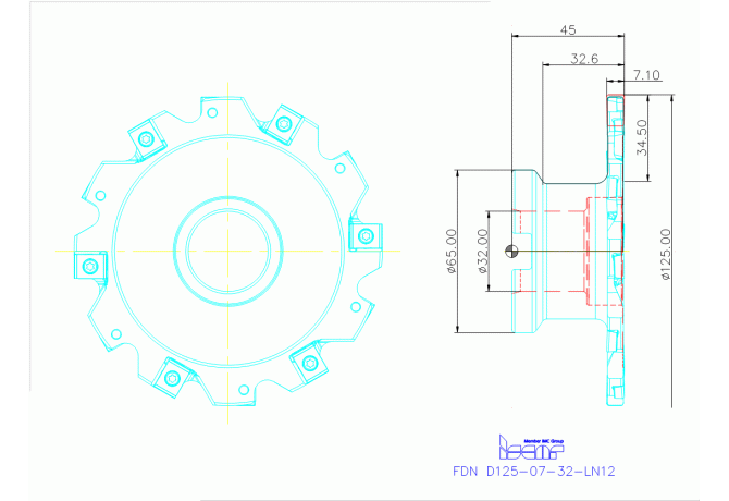FDN D125-07-32-LN12