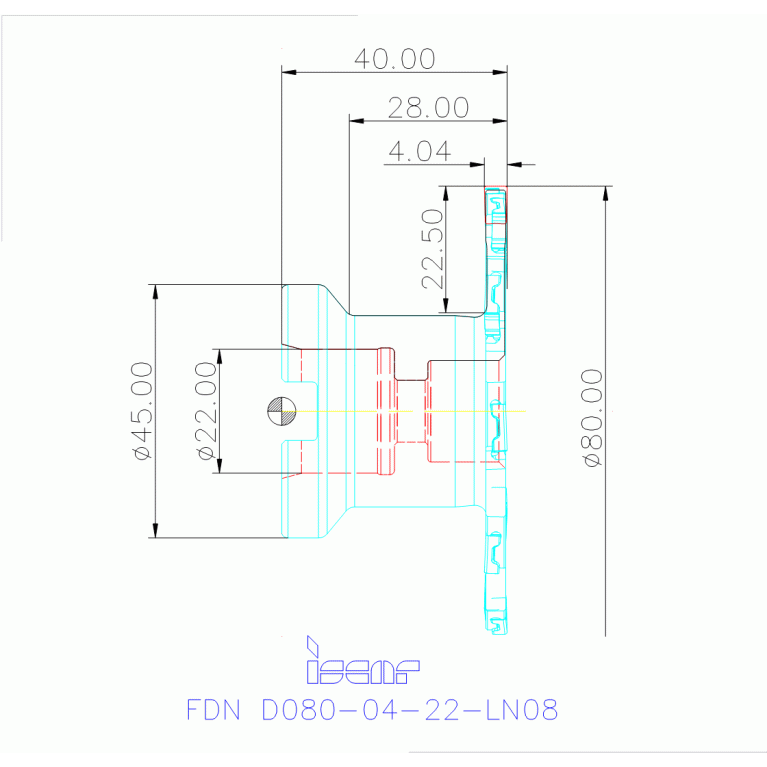 FDN D080-04-22-LN08