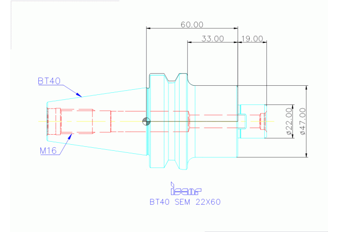 BT40 SEM 22X60