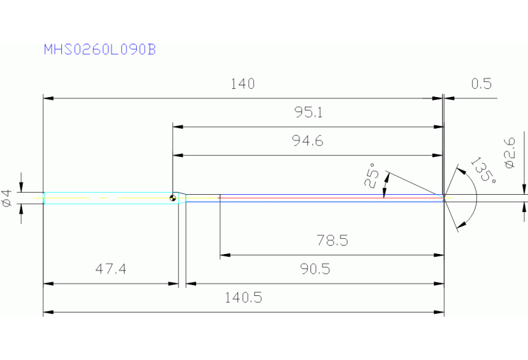 MHS0260L090B VP15TF