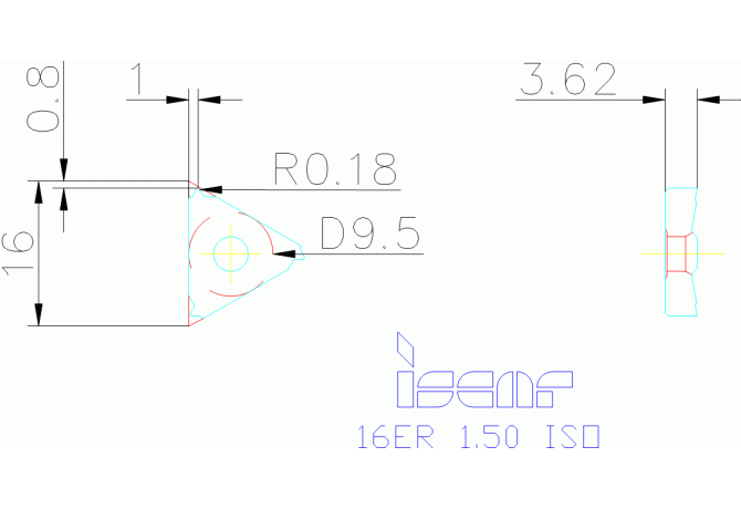 16ER 1.50 ISO IC908