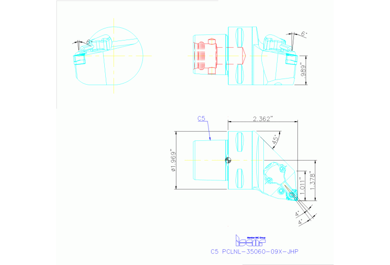 C5 PCLNL-35060-09X-JHP