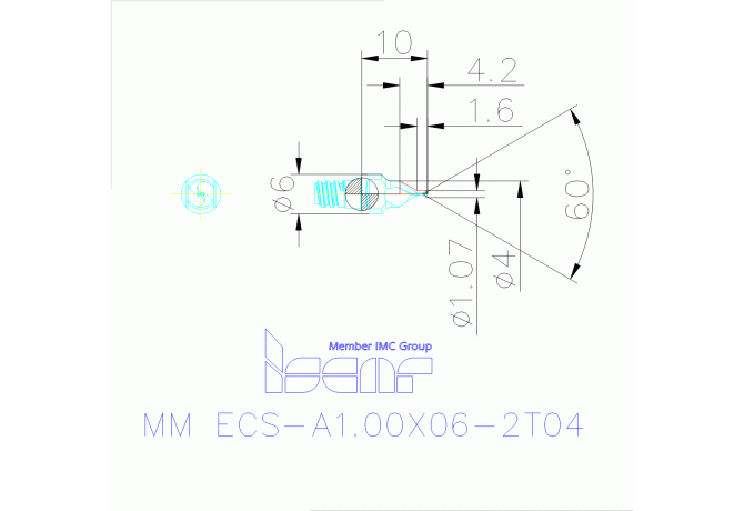 MM ECS-A1.00X06-2T04 IC908